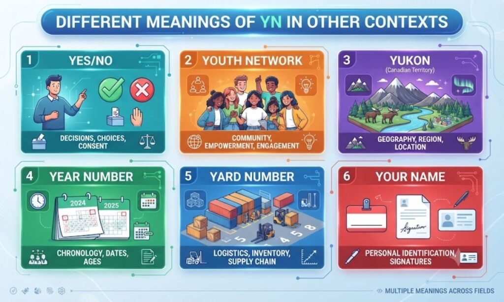 Different Meanings of YN in Other Contexts