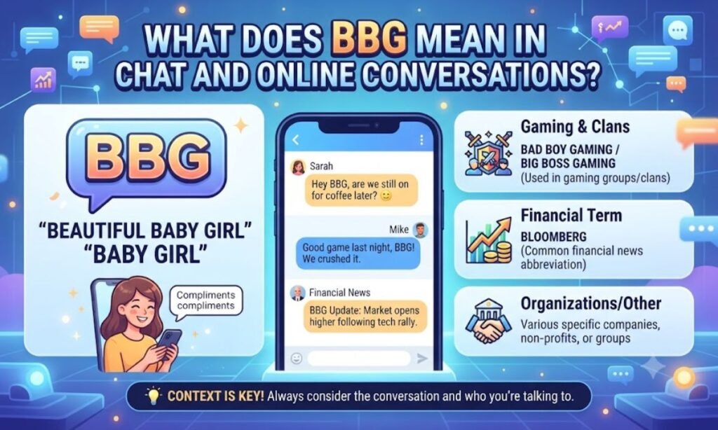What Does BBG Mean in Chat and Online Conversations