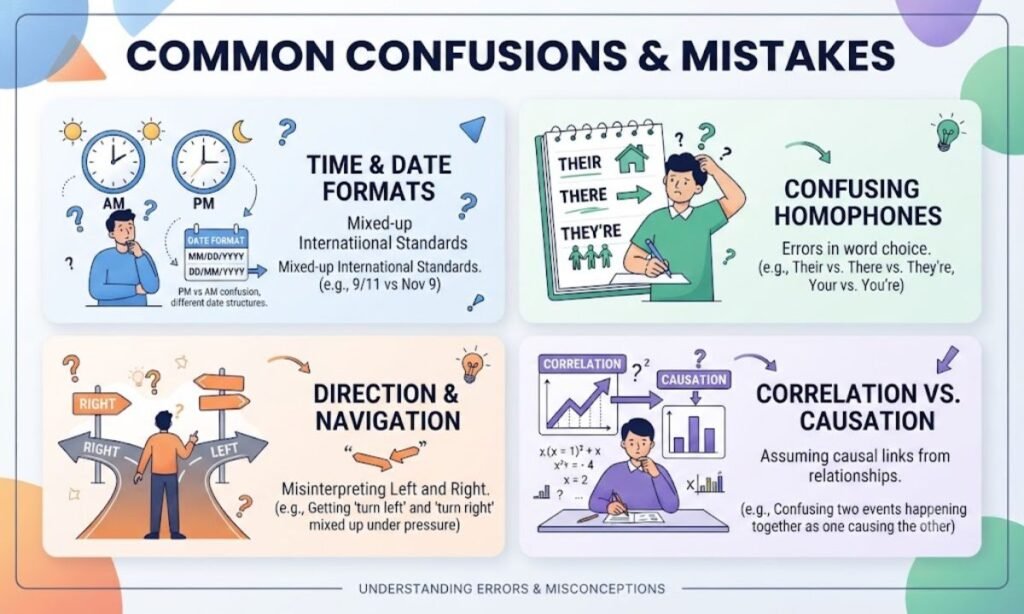 Common Confusions & Mistakes