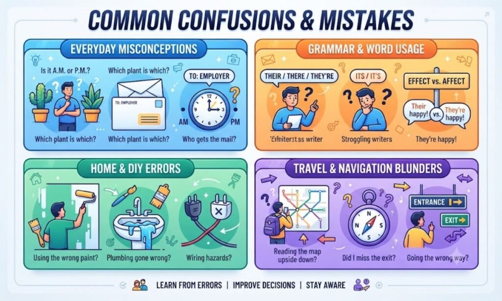 Common Confusions & Mistakes