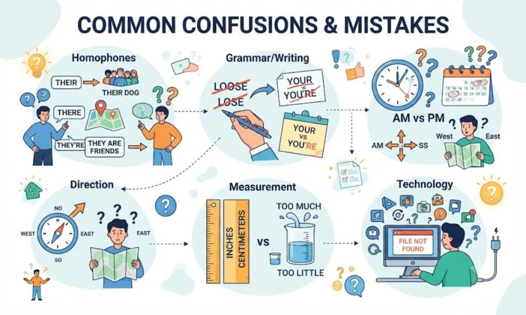 Common Confusions & Mistakes