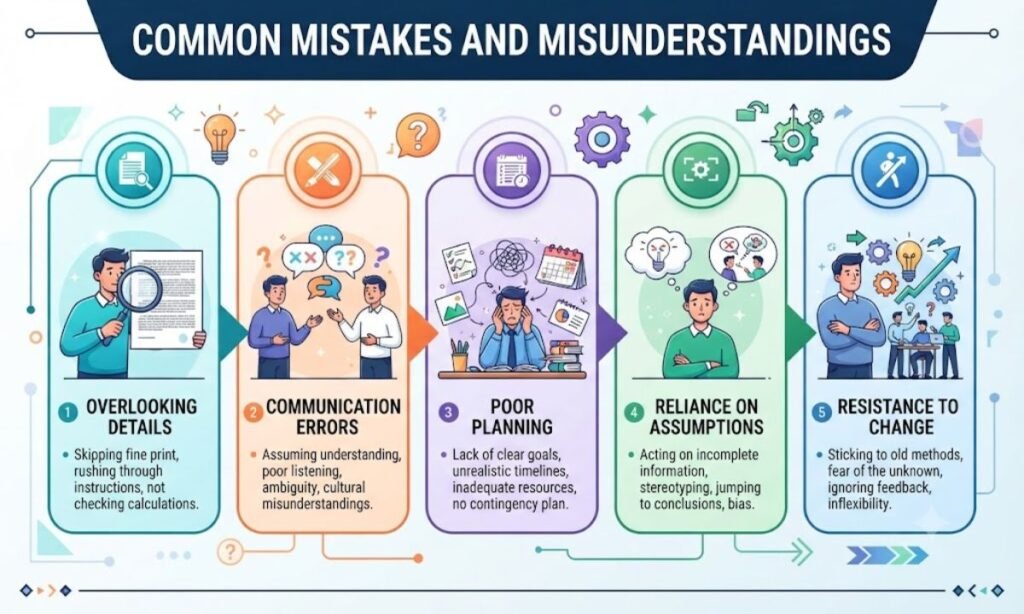 Common Mistakes and Misunderstandings