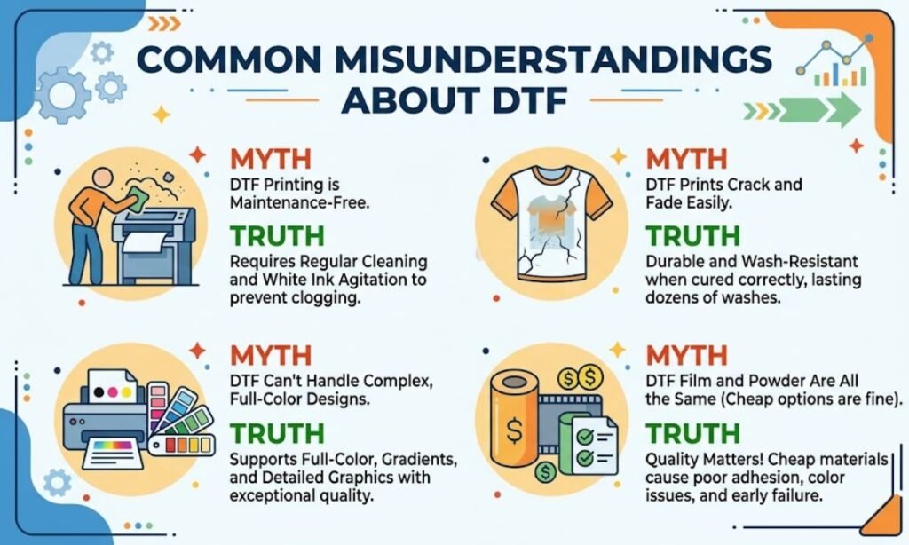 Common Misunderstandings About DTF
