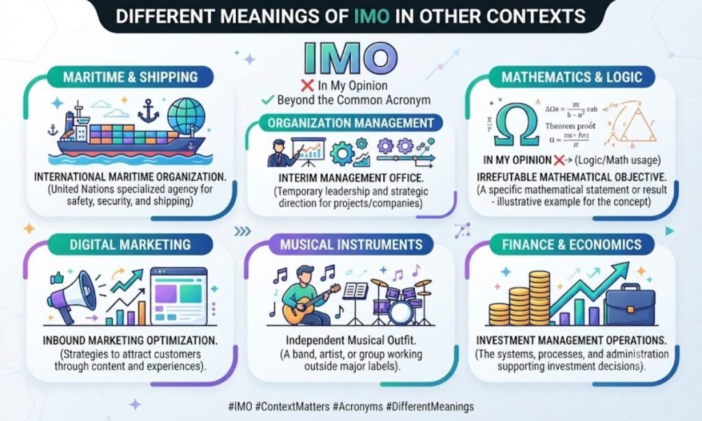 Different Meanings of IMO in Other Contexts