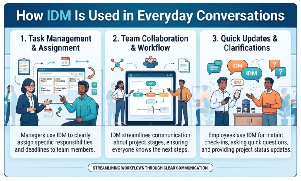 How IDM Is Used in Everyday Conversations