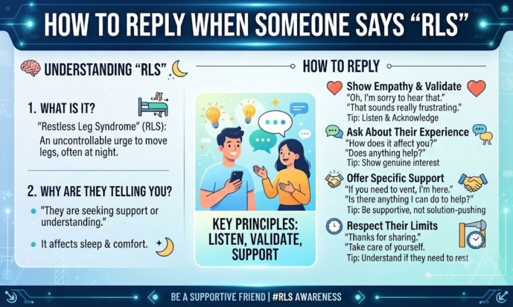 How To Reply When Someone Says "rls"