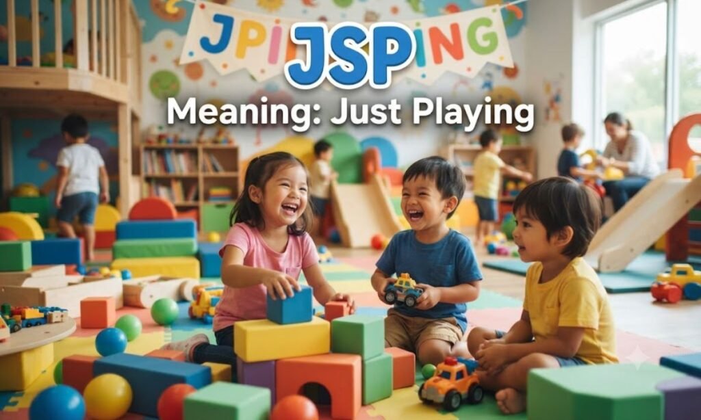 JSP Meaning: Just Playing