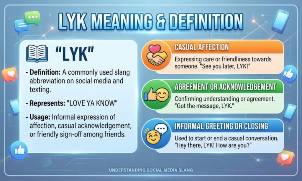 LYK Meaning & Definition