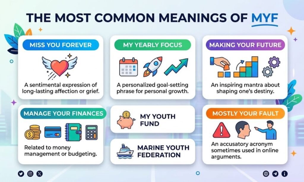 The Most Common Meanings of MYF