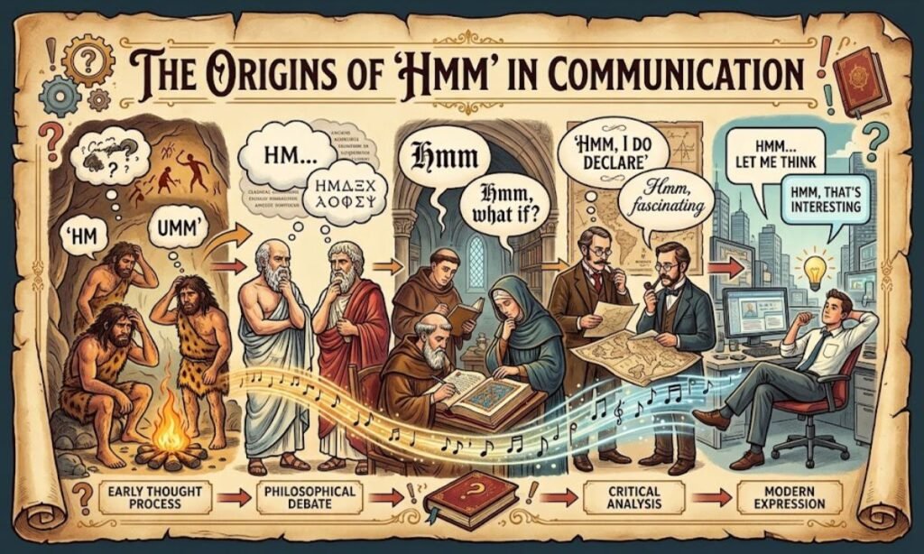 The Origins of "HMM" in Communication