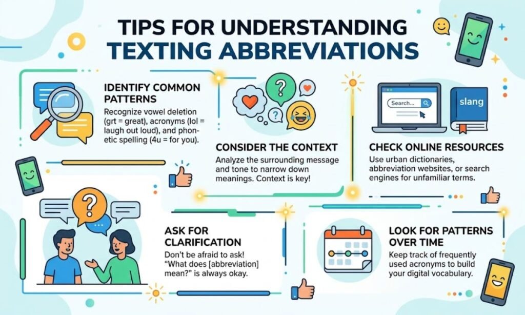 Tips for Understanding Texting Abbreviations