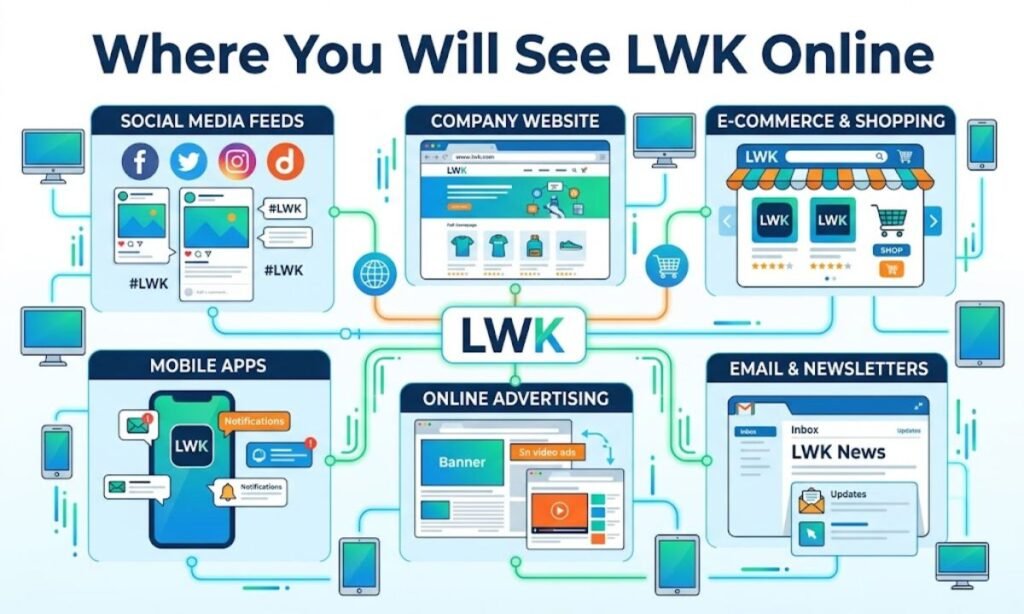 Where You Will See LWK Online