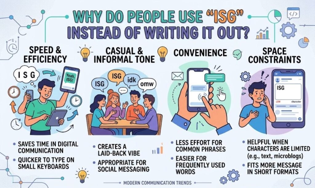 Why Do People Use ISG Instead of Writing It Out?