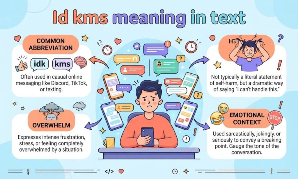 Id kms meaning in text