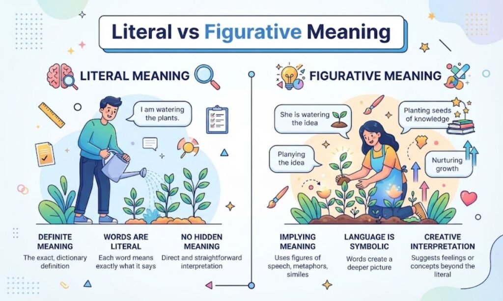 Literal vs Figurative Meaning