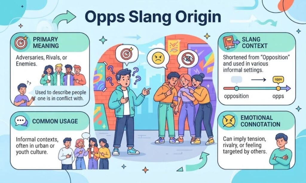 Opps Slang Origin