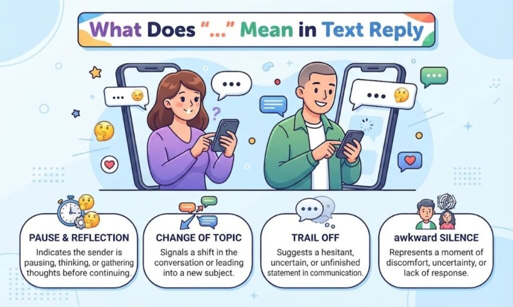 What Does ... Mean in Text Reply