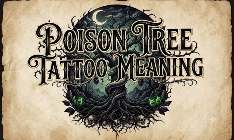 Poison Tree Tattoo Meaning