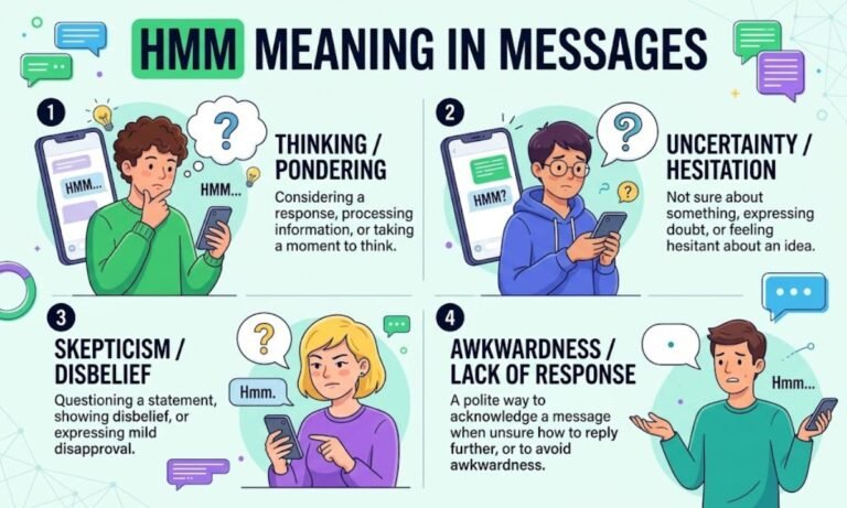 HMM Meaning in Messages