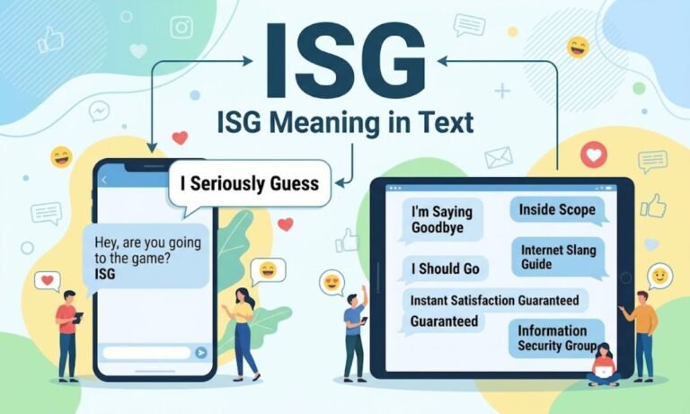 ISG Meaning in Text