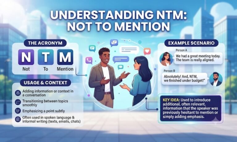 NTM Meaning