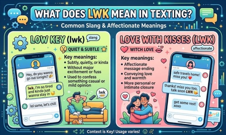 What Does LWK Mean in Texting