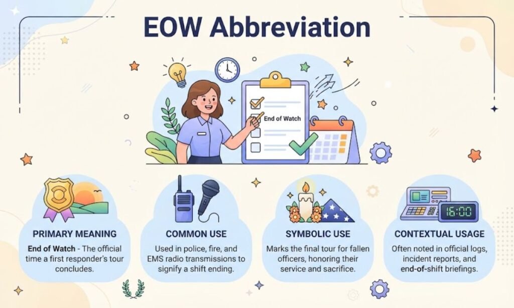 EOW Abbreviation