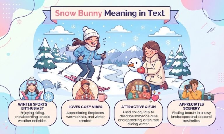Snow Bunny Meaning in Text