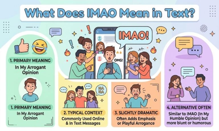 What Does IMAO Mean in Text