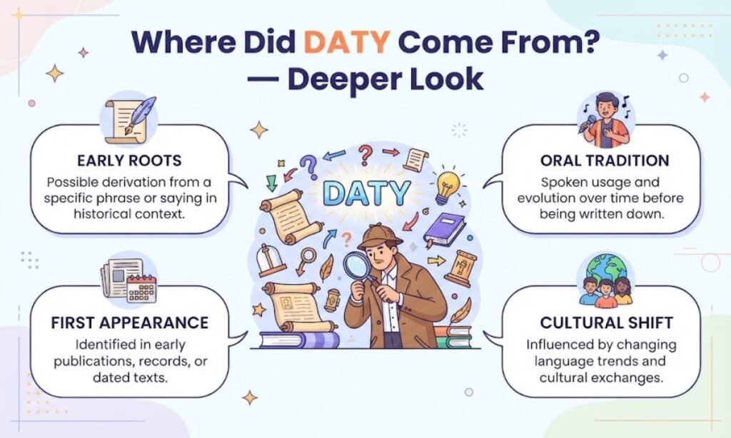 Where Did DATY Come From? — Deeper Look
