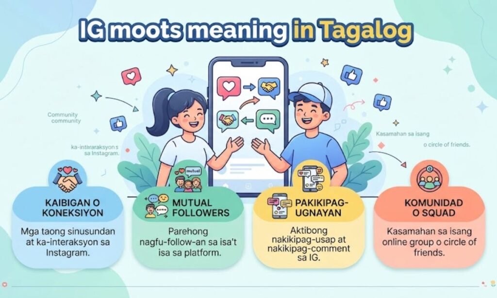 IG moots meaning in Tagalog