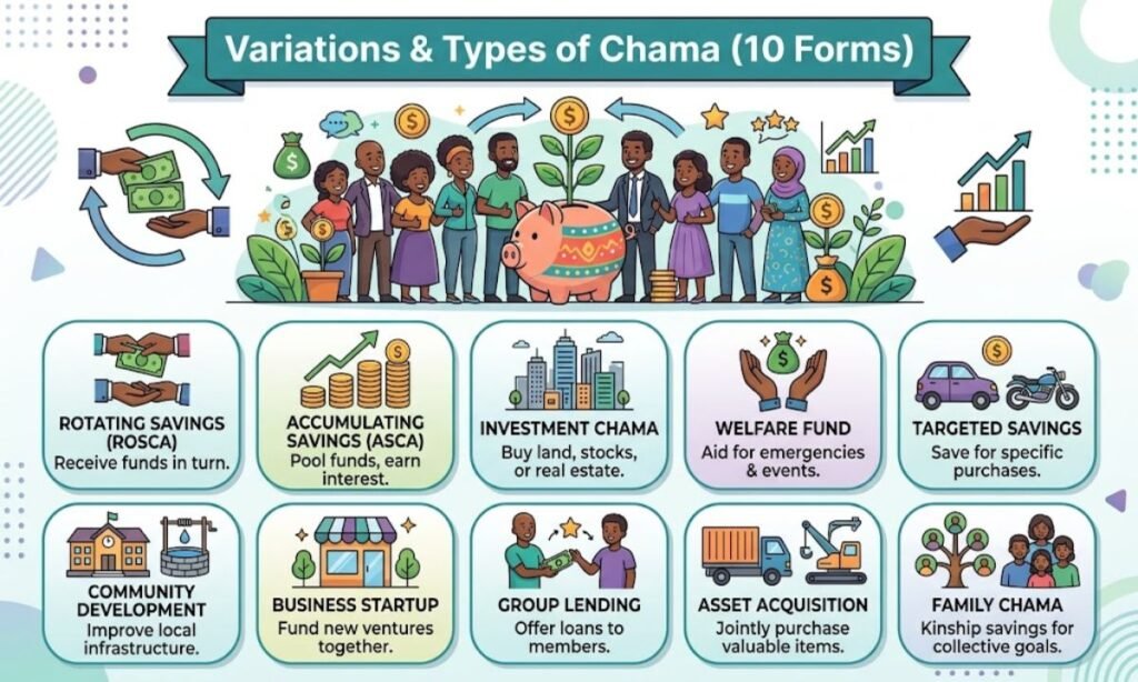 Variations & Types of Chama (10 Forms)