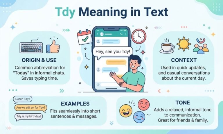 Tdy Meaning in Text