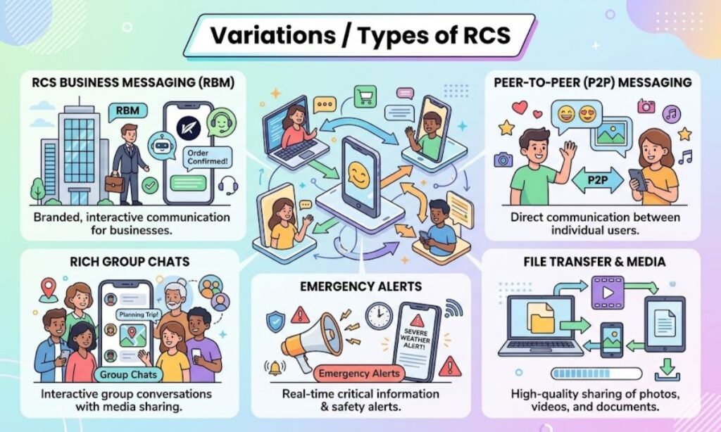 Variations / Types of RCS (8–10)
