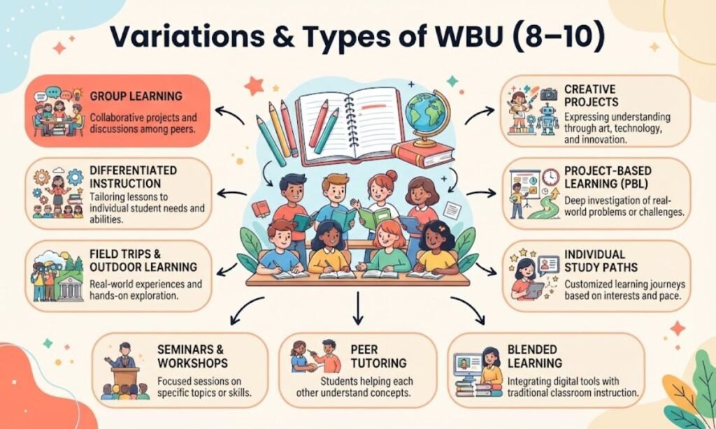 Variations & Types of WBU (8–10)