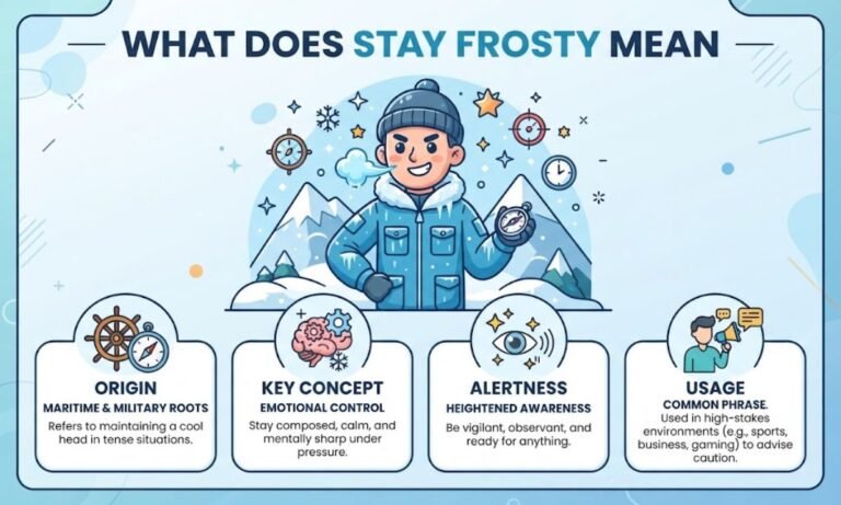 What Does Stay Frosty Mean