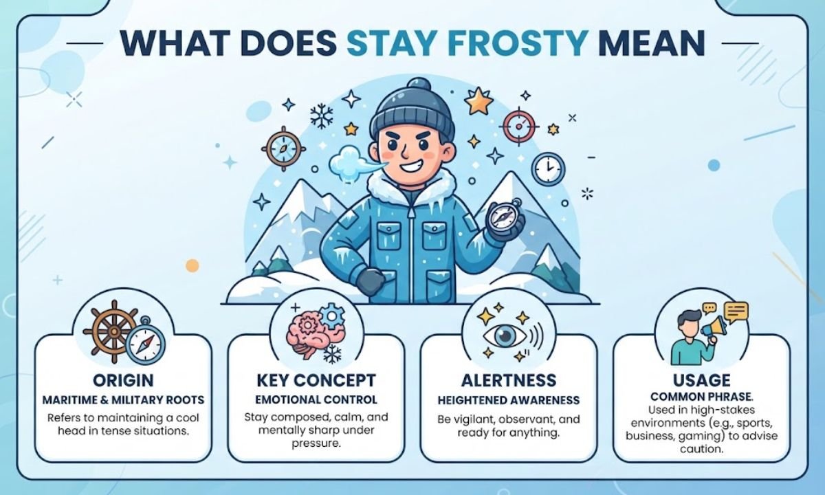 What Does Stay Frosty Mean